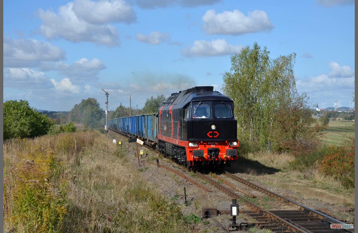 232 505 dann gegen zwlf Uhr mit Nummer 2 in Jerzmanki.